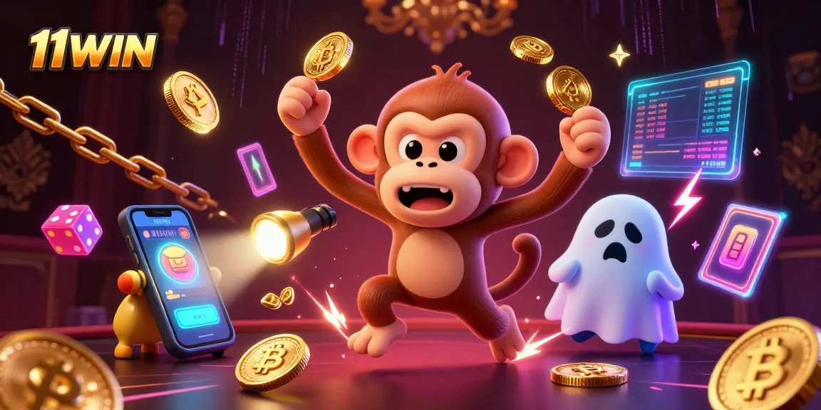Experience thrilling gaming at 11WIN with poltergeist and ghost-hunter adventures in a haunted casino.