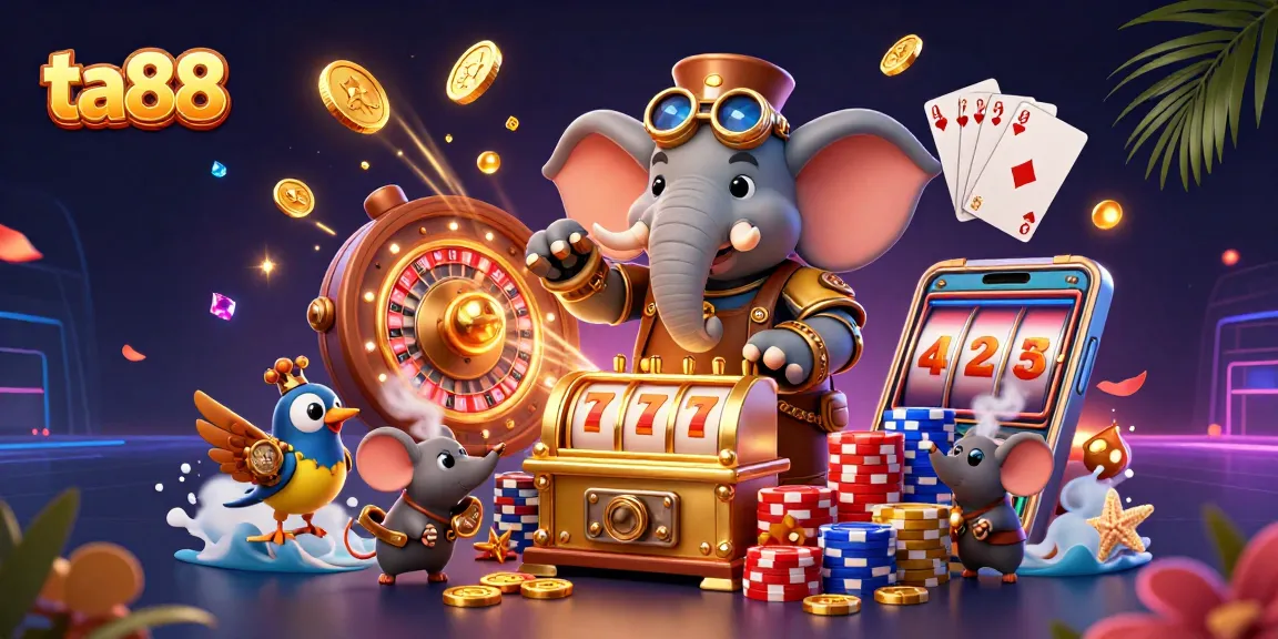 Engage in thrilling wins at TA88 with exciting slots and vibrant casino elements.