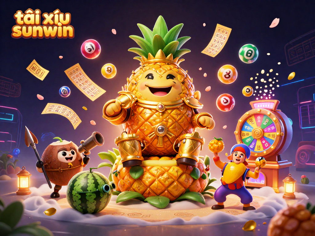 Experience thrilling gameplay in tài xỉu sunwin with vibrant characters and casino elements.