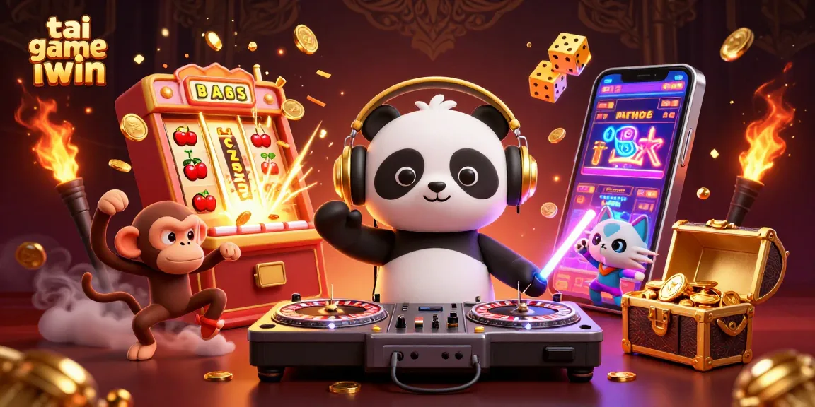 Experience the thrilling gameplay of tai game iwin with vibrant characters and exciting casino elements.