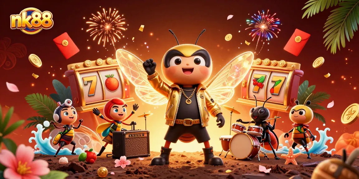 Win big with nk88 as a cicada rock star emerges in a vibrant online casino scene.