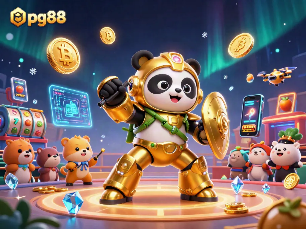 Engage with exciting pg88 gaming action featuring delightful dancing coins and jackpot reels.