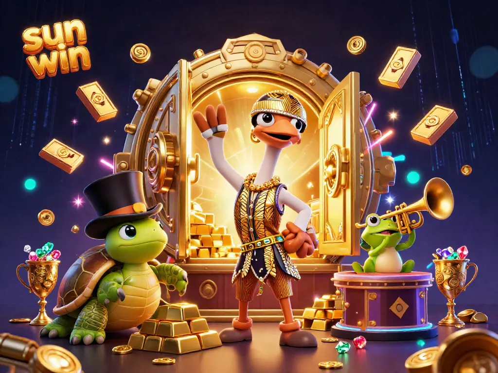 Sun win online gaming experience with slots, enriching characters, and dynamic casino elements