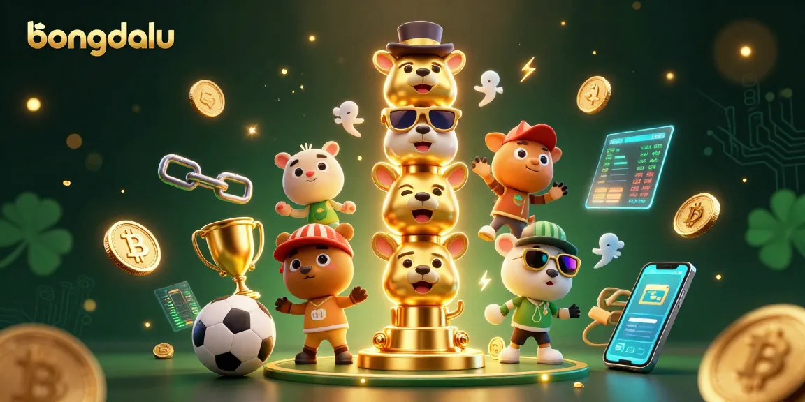 Experience live sports betting excitement with bongdalu in this dynamic 3D illustration.